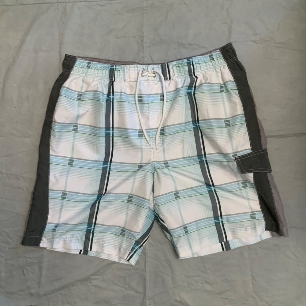 White Swim Shorts